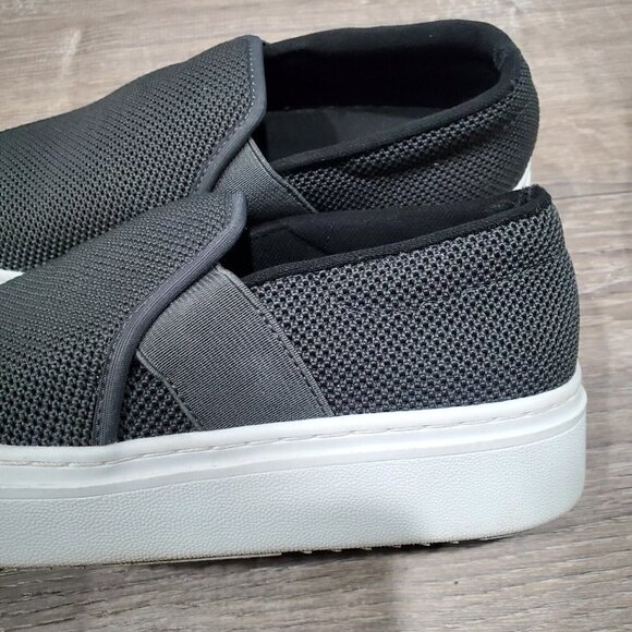 Eileen Fisher Pep Graphite Gray Mesh Slip On Platform Sneakers Shoes Womens Sz 5 - Picture 10 of 13